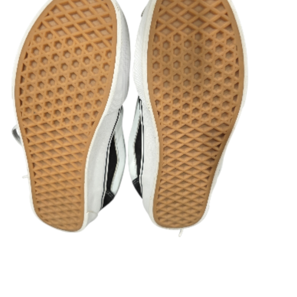 Classic Black and White Women's Size 8.5 Men Size 7 Sneakers - Picture 6 of 7